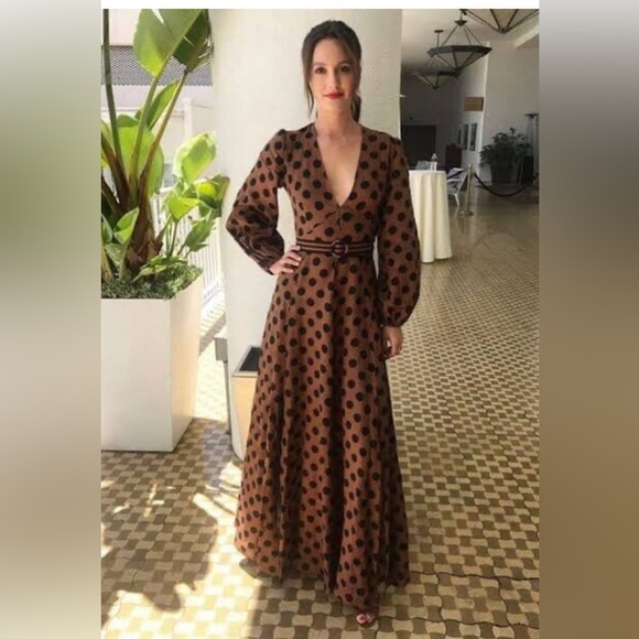 Zimmermann linen dress with matching belt - Picture 1 of 5